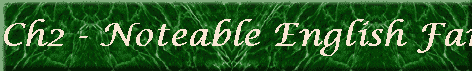 Ch2 - Noteable English Family