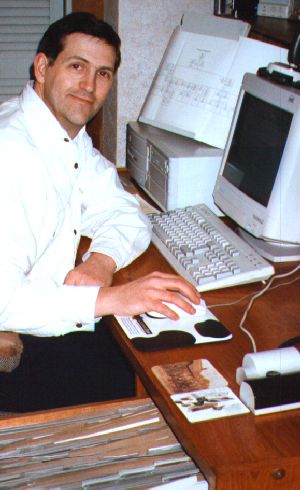 Derek at the PC